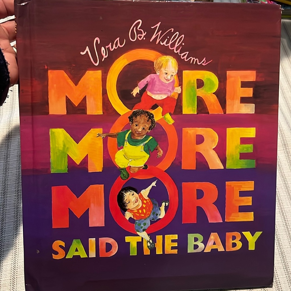 "More More More," Said the Baby: A Caldecott Honor Award Winner Hardback EUC